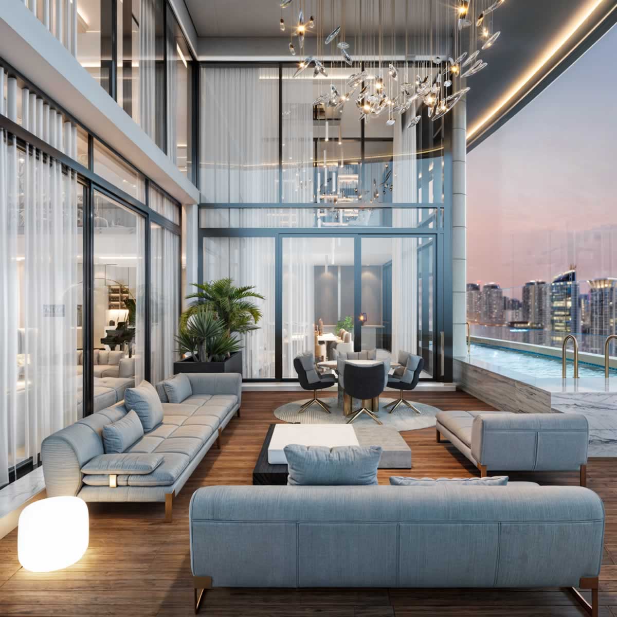 BALCONY INFINITY POOL